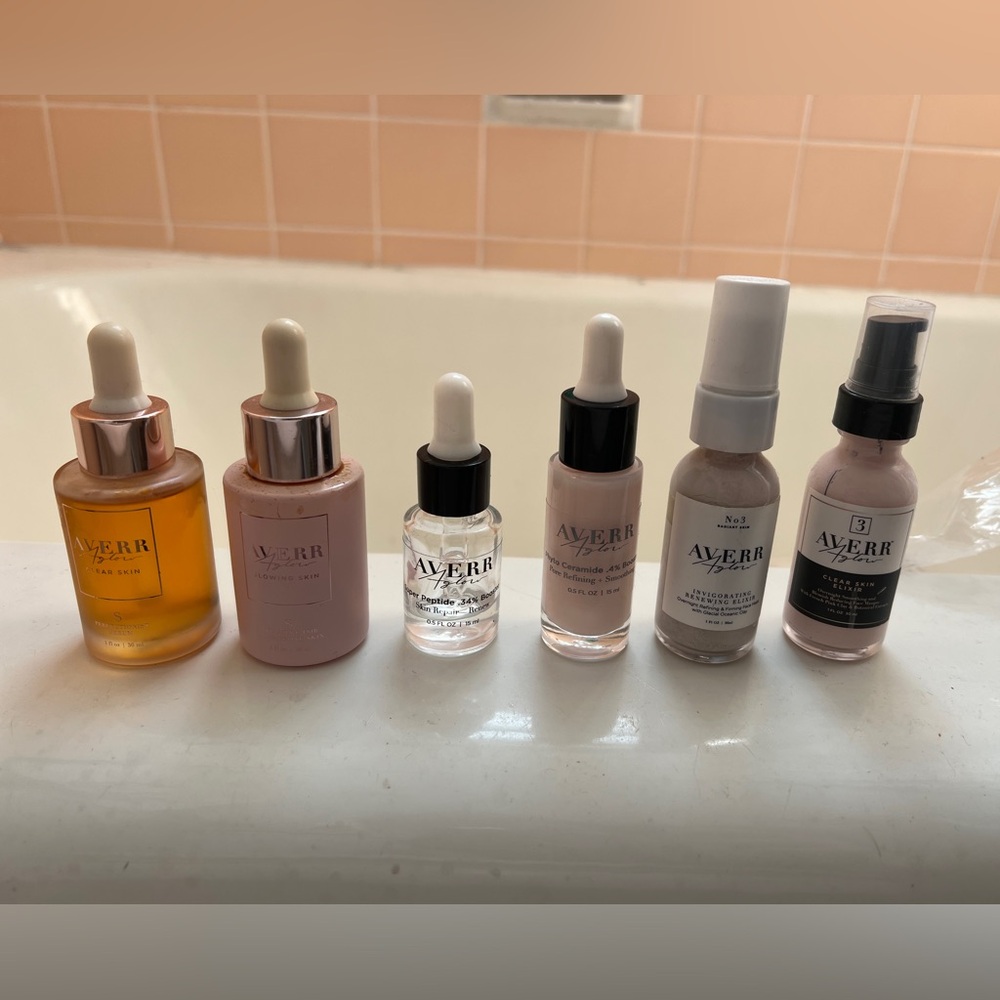 Averr Aglow skincare collection